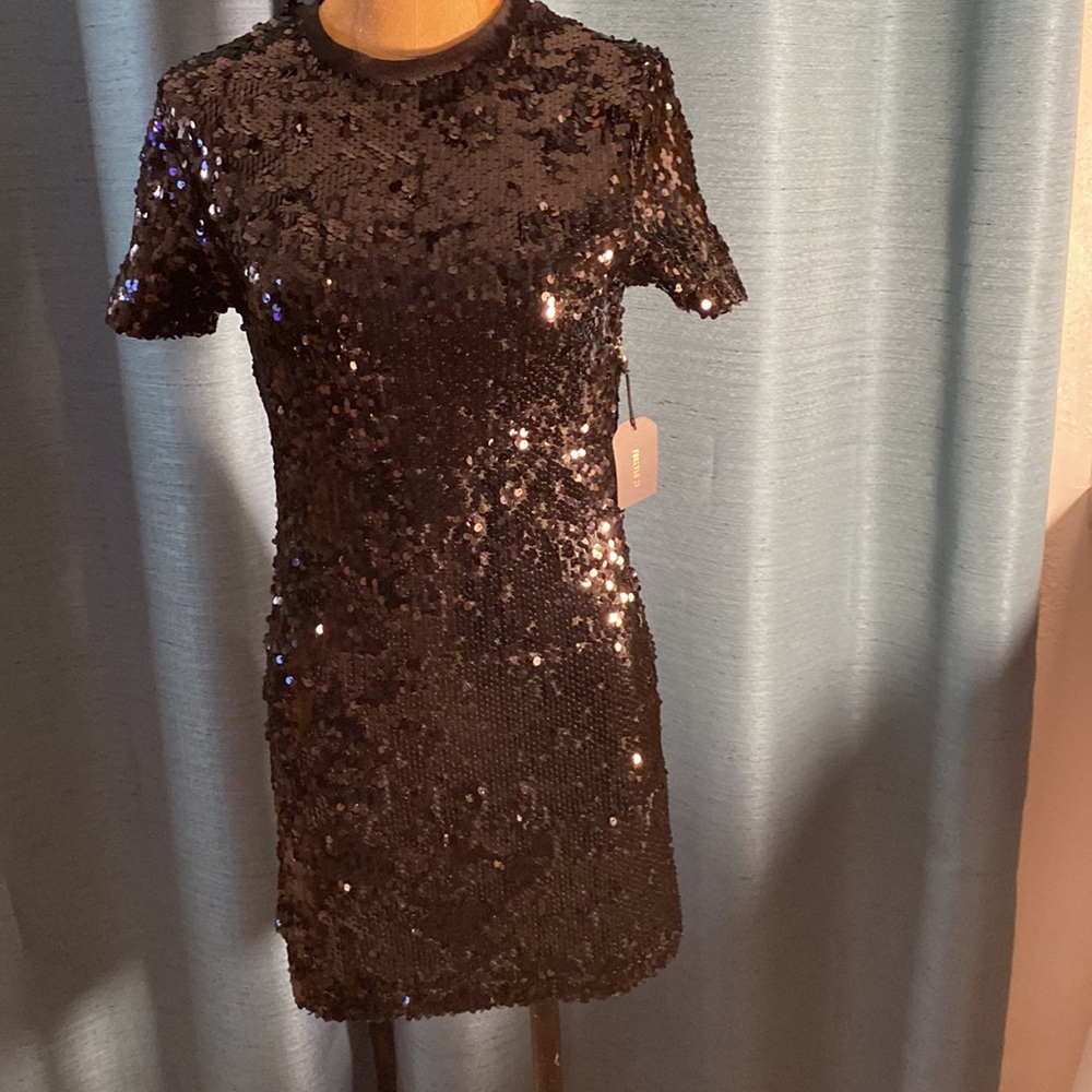 Forever 21 black dress size small - Picture 2 of 10